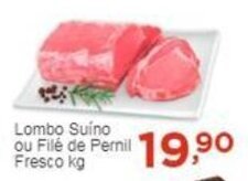 Rossi Supermercado Lombo Suíno ou Filé de Pernil Fresco kg oferta