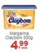 Rossi Supermercado Margarina Claybom 500g oferta