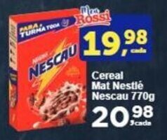 Rossi Supermercado Cereal Mat Nestlé Nescau 770g oferta