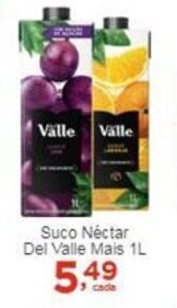 Rossi Supermercado Suco Néctar Del Valle Mais 1L oferta