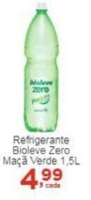 Rossi Supermercado Refrigerante Bioleve Zero Maçã Verde 1,5L oferta