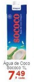Rossi Supermercado Água de Coco Sococo 1L oferta