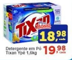 Rossi Supermercado Detergente em Pó Tixan Ypé 1,6kg oferta
