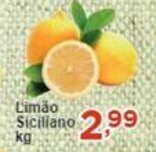 Rossi Supermercado Limão Siciliano kg oferta