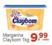Rossi Supermercado Margarina Claybom 1kg. oferta