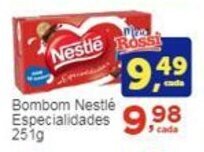 Rossi Supermercado Bombom Nestlé Especialidades 251g oferta