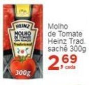 Rossi Supermercado Molho de Tomate Heinz Trad sache 300g oferta