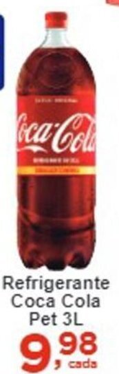 Rossi Supermercado Refrigerante Coca-Cola pet 3L oferta
