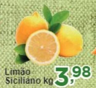 Rossi Supermercado Limão Siciliano kg oferta