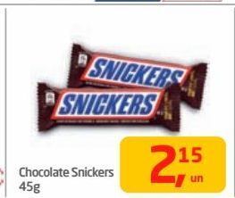 Chocolate snickers 45g