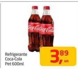Tenda Atacado Refrigerante coca cola pet 600ml oferta
