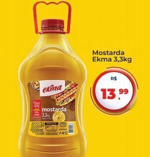 Tonin Superatacado Mostarda ekma 3,3kg oferta