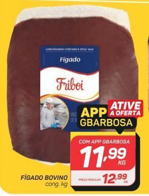 Fígado bovino cong. kg