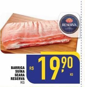 Mercantil Rodrigues Barriga suína seara reserva kg oferta