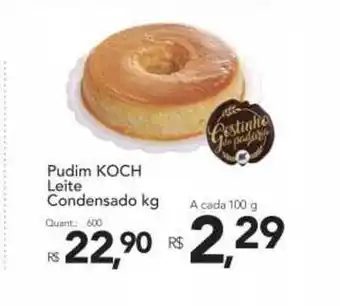 Supermercados Koch Pudim Koch Leite Condensado 100g oferta