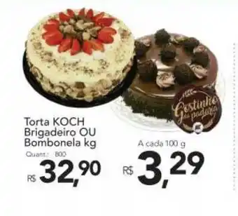 Supermercados Koch Torta Koch Brigadeiro Ou Bombonela 100g oferta