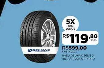 DB Supermercados Pneu Delmax 265-60 R18 H-t 100h Uttypro oferta