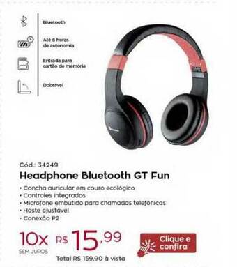 Ibyte Headphone Bluetooth Gt Fun oferta