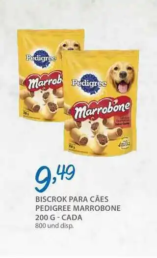 Cooper Biscrok Para Cães Pedigree Marrobone 200g oferta