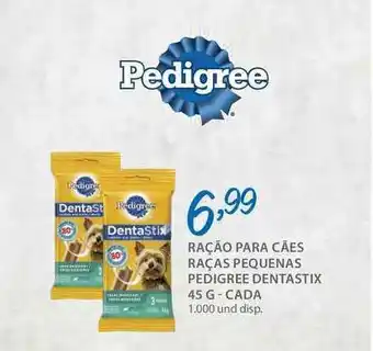 Cooper Ração Para Caes Raças Pequenas Pedigree Dentastix 45g oferta