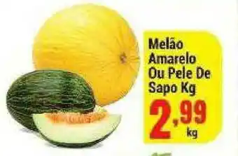 Negreiros Melão Amarelo Ou Pele De Sapo 1kg oferta