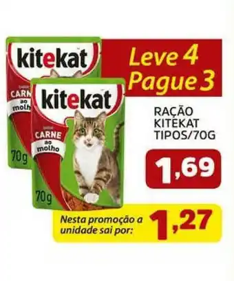 Ração Kitekat Tipos 70g