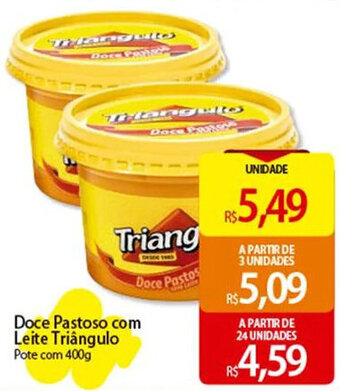Doce Pastoso com Leite Triângulo Pote com 400g