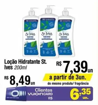 Fort Atacadista Loção Hidratante St. Ives 200ml oferta