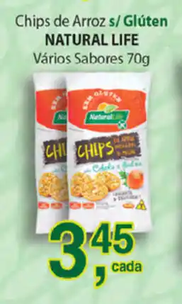 Supermercados Mundial Natural Life 70g oferta