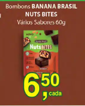 Banana Brasil Nuts Bites 60g