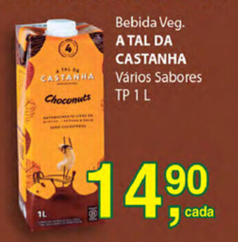 Supermercados Mundial Bebida Veg. A Tal Da Castanha 1L oferta