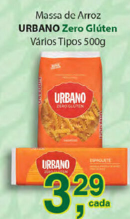Supermercados Mundial Urbano Zero Gluten 500g oferta