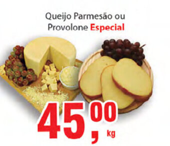Supermercados Mundial Queijo Parmesao ou Provolone especial oferta