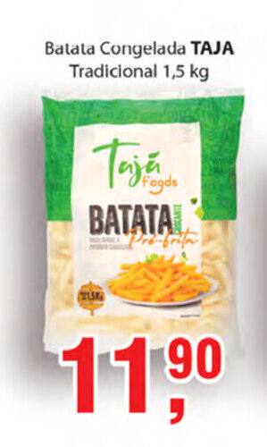 Supermercados Mundial Batata Congelada Taja Tradicional 1.5kg oferta