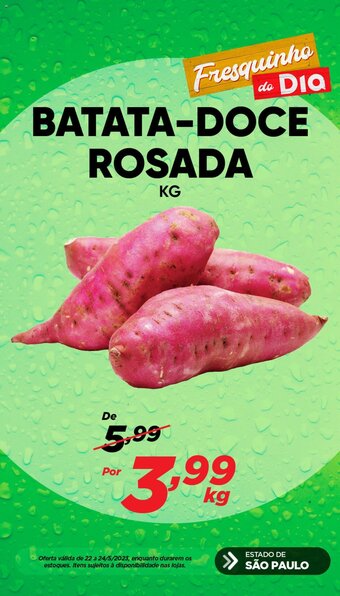 Dia BATATA-DOCE ROSADA KG oferta