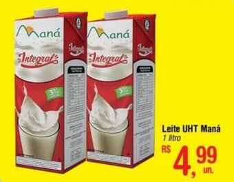 Fort Atacadista Leite UHT Maná 1 litro oferta