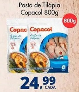 Delta Supermercados Posta de Tilápia Copacol 800g oferta