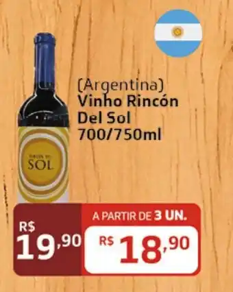 Royal Supermercados (Argentina) Vinho Rincón Del Sol 700/750ml oferta