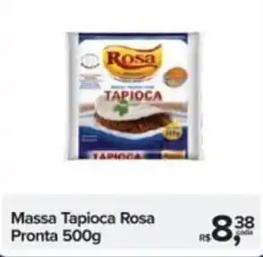 Massa Tapioca Rosa Pronta 500g
