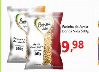 Farinha de aveia bonna vida 500g