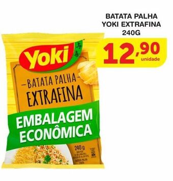 Roldão Batata palha yoki extrafina 240g oferta