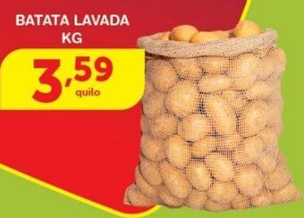 Roldão Batata lavada kg oferta