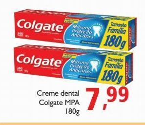 Supermercados ABC Creme dental colgate mpa 180g oferta
