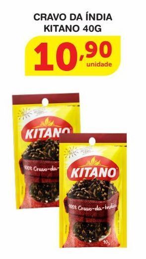 Roldão Cravo da índia kitano 40g oferta