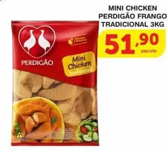 Roldão Mini chicken perdigão frango 3kg oferta