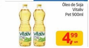 Tenda Atacado Óleo de soja vitaliv pet 900ml oferta