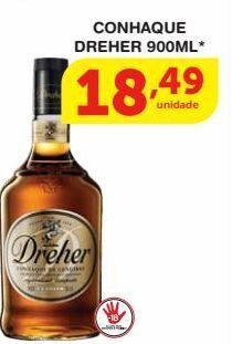 Roldão Conhaque dreher 900ml oferta