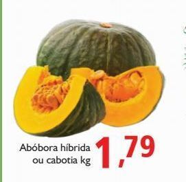 Supermercados ABC Abóbora hibrida ou cabotia kg oferta