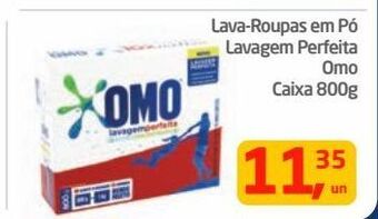 Tenda Atacado Lava-roupas em pó lavagem perfeita omo caixa 800g oferta