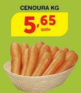 Roldão Cenoura kg oferta